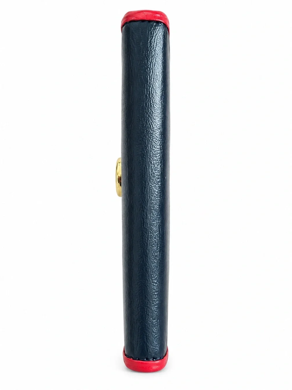 Kitamura Black and Red Leather Key Holder Case